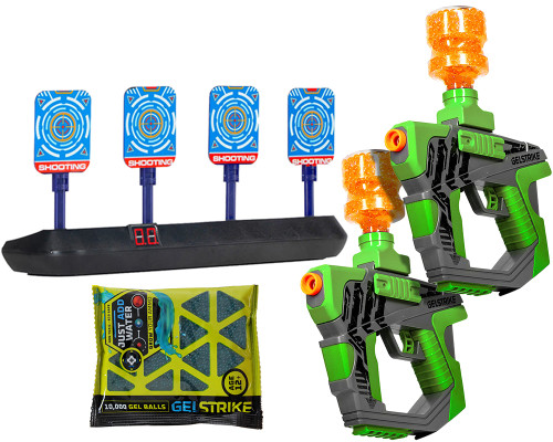 GELSTRIKE Delta Rapid Blaster Starter Bundle - Electric Green