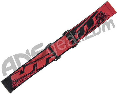 JT TAO Series Woven Goggle Strap - Black/Red