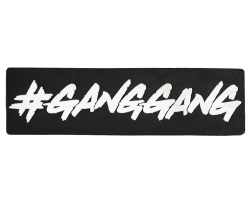 HK Army Rubber Velcro Patch - Gang Gang