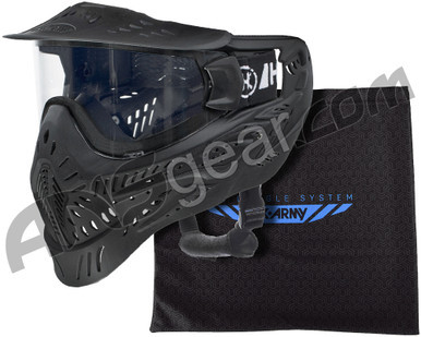 HK Army HSTL Single Paintball Mask w/ Free Goggle Bag - Black