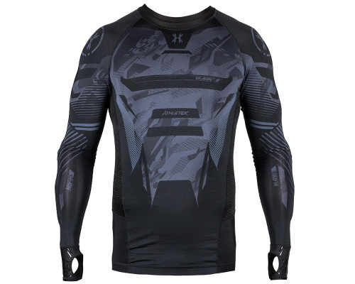 HK Army CTX Armored Compression Shirt - Black/Grey