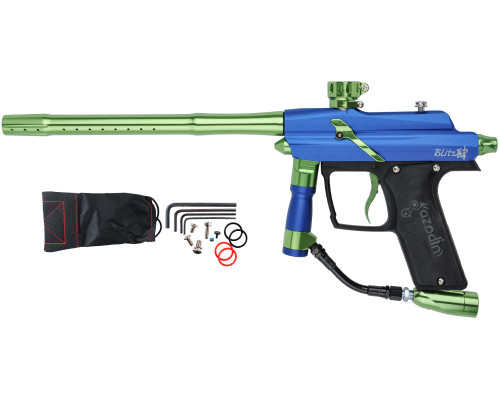 Azodin Blitz 4 Paintball Gun - Dust Blue/Polished Green