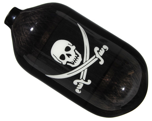 Ninja Lite Carbon Fiber Air Tank (Bottle Only) - 68/4500 - SE Jolly Roger