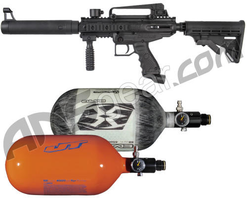 Tippmann Cronus Tactical Paintball Gun w/ Carbon Fiber Tank