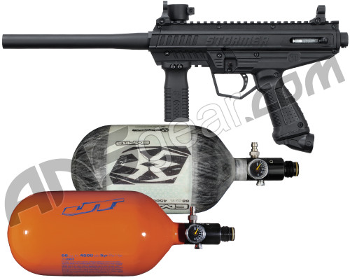 Tippmann Stormer Basic Paintball Gun w/ Carbon Fiber Tank