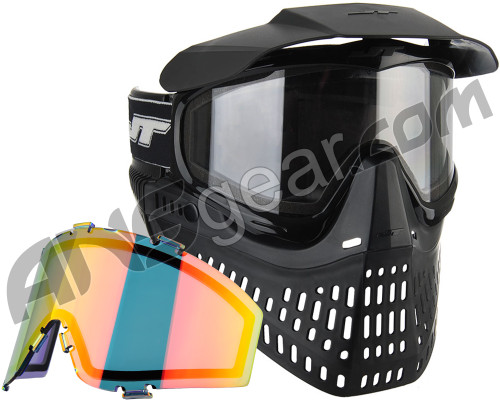 JT Spectra ProShield Paintball Mask w/ Additional Lens - Black