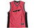 JT Basketball Retro Tank Top - Red/Black