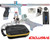 HK Army Shocker AMP Electronic Paintball Gun w/ Matching Ninja Pro V2 UL Reg & Gun Stand - Dust Pearl