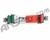 Exalt Grill Goggle Strap - Country - Mexico