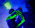 GELSTRIKE Universal UV Glow Feedneck - Black