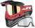 JT ProFlex Paintball Mask - Bandana Red w/ 2 Lenses