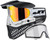 JT ProFlex Paintball Mask - Bandana White w/ 2 Lenses