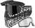 JT ProFlex Paintball Mask - Zebra w/ 2 Lenses