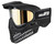 JT ProFlex (Old School) Paintball Mask - Black/Black