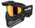 JT ProFlex (Old School) Paintball Mask - Black/Black
