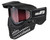 JT ProFlex (Old School) Paintball Mask - Black/Black