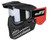 JT ProFlex (Old School) Paintball Mask - Black/Red