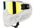 HK Army HSTL Skull Thermal Paintball Mask - Saint (White w/ Gold Lens)