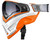 Push Unite XL Paintball Mask - White Walker Orange