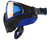 Push Unite Paintball Mask - Black/Blue Camo