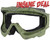 JT Flex 7/Flex 8/ProFlex/Spectra Goggle Mask Frame (No Lens) - Bandana Green