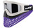 JT ProFlex X Paintball Mask w/ Quick Change System - White/Black/Purple