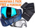 Carbon CRBN Zero Pro Paintball Mask (Less Coverage) - Navy