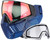 Carbon CRBN Zero Pro Paintball Mask (More Coverage) - Navy