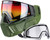 Carbon CRBN Zero Pro Paintball Mask (Less Coverage) - Moss