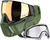 Carbon CRBN Zero Pro Paintball Mask (Less Coverage) - Moss