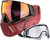 Carbon CRBN Zero Pro Paintball Mask (Less Coverage) - Blood