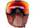 Carbon CRBN Zero Pro Paintball Mask (Less Coverage) - Blood