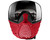 Carbon CRBN Zero SLD Paintball Mask (Less Coverage) - Crimson