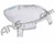 Halo TSA Frontman Shell - Left Side - Clear (38896) (ZYX-0568)