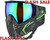 Bunkerkings CMD Paintball Mask - Black Acid