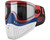 Empire E-Flex Paintball Mask/Goggle - Red/Blue/White