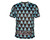 HK Army Dri Fit T-Shirt - All Over Black/Turquoise - Small (ZYX-1253)