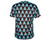 HK Army Dri Fit T-Shirt - All Over Black/Turquoise - Small (ZYX-1253)