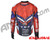 HK Army 2017 Russian Legion Hardline Paintball Jersey - Blue/Red - Medium (ZYX-1299)