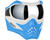 V-Force Grill Paintball Mask/Goggle - SE White/Blue