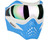 V-Force Grill Paintball Mask/Goggle - SE White/Blue