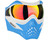 V-Force Grill Paintball Mask/Goggle - SE White/Blue