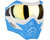 V-Force Grill Paintball Mask/Goggle - SE White/Blue