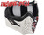 V-Force Grill Paintball Mask/Goggle - SE GI Logo White