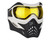 V-Force Grill Paintball Mask/Goggle - White/Black