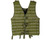 Warrior Paintball Zip Up Molle Vest - Olive Drab (ZYX-1711)