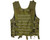 Warrior Paintball Zip Up Molle Vest - Olive Drab (ZYX-1711)