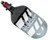 HK Army Aerolite "Extra Lite" Air System w/ Elite Pro Adjustable Regulator - 68/4500 - Off Break Drip Grey/Black