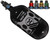 HK Army Aerolite "Extra Lite" Air System w/ Elite Pro Adjustable Regulator - 80/4500 - Hex Black/Grey