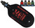 HK Army Aerolite "Extra Lite" Air System w/ Elite Pro Adjustable Regulator - 68/4500 - Rush Black/Red